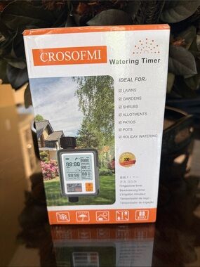 New in box watering timer